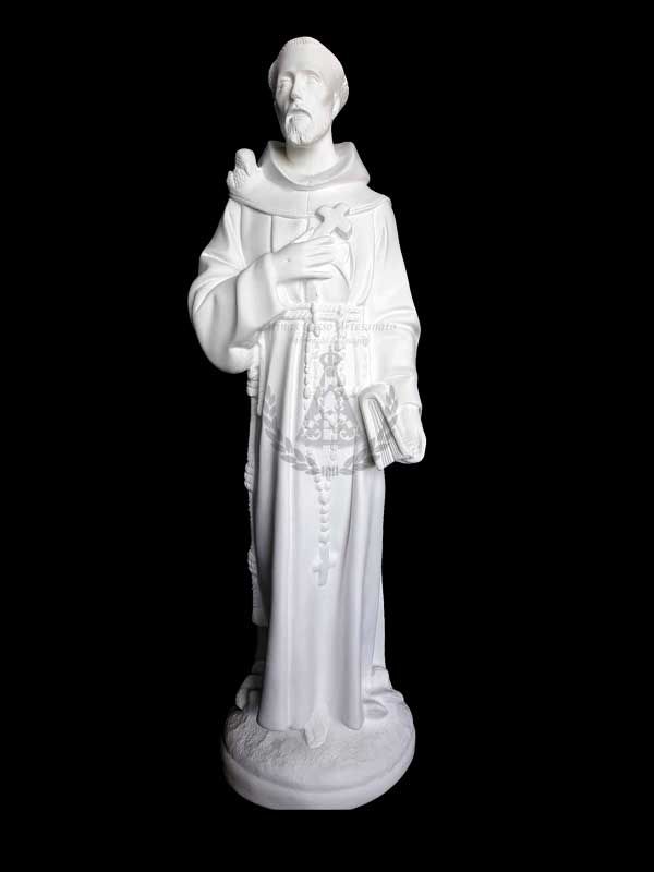 São Francisco de Assis Mod.2 Gesso 60 cm
