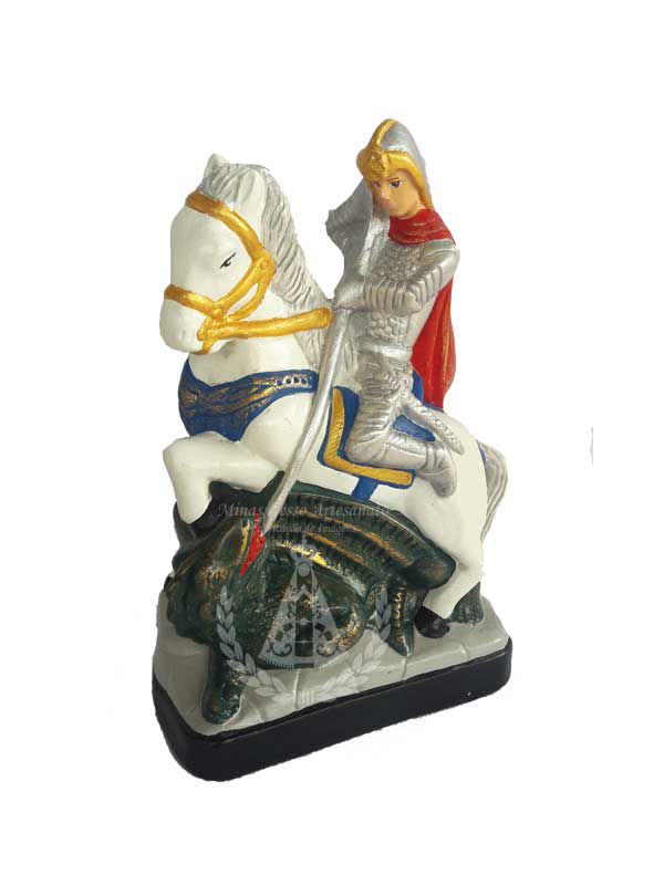 São Jorge Pintado 19 cm
