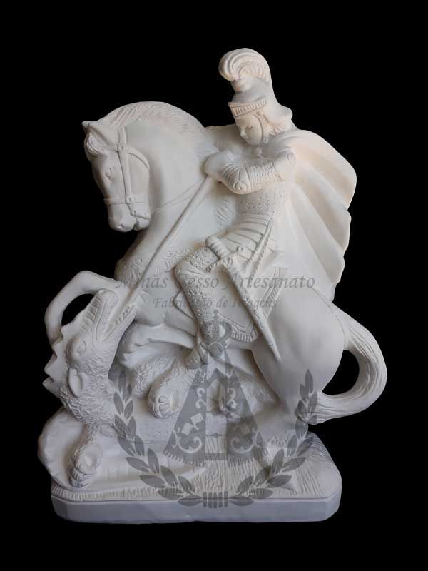 São Jorge Gesso 45 cm