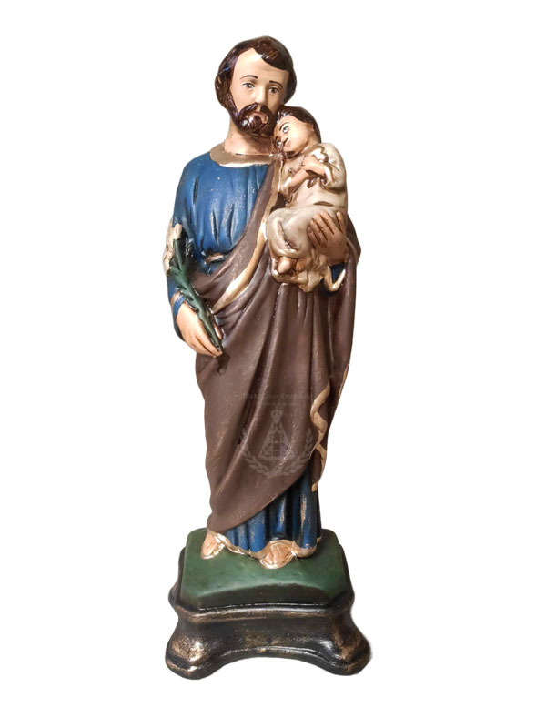 São José Pintado Gesso 30 cm