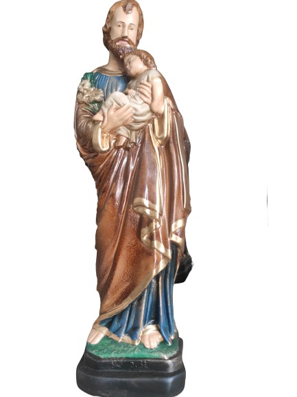 São José Gesso Pintado 42 cm