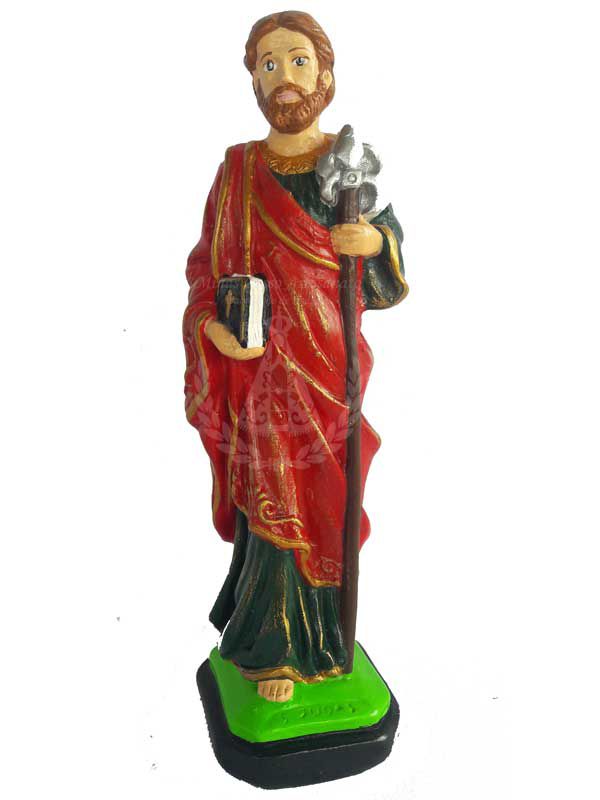 São Judas Tadeu Pintado 20 cm