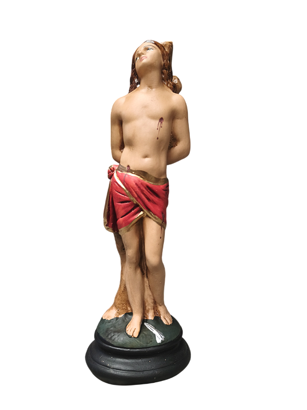 São Sebastião Gesso Pintado 30 cm