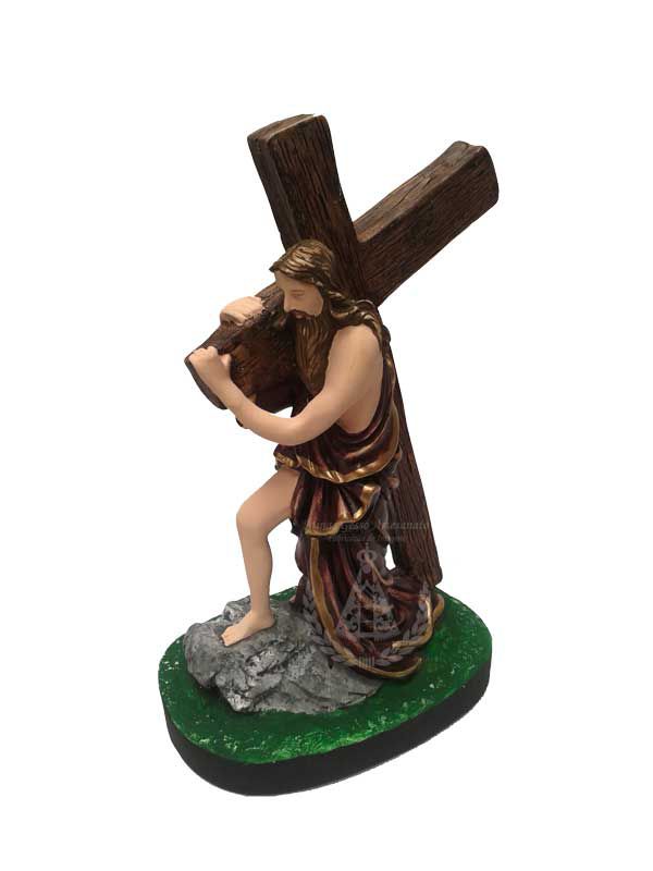 Senhor dos Passos Pintado 30 cm