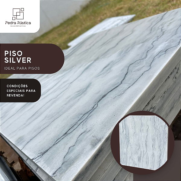 Piso Silver 50X50 - ( Preço /m² )