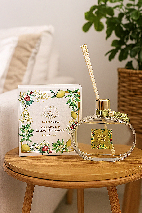 Difusor de aromas Dani Fernandes verbena e limão siciliano 300 ml