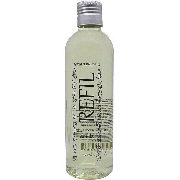 Refil sabonete líquido Dani Fernandes vanilla 250 ml