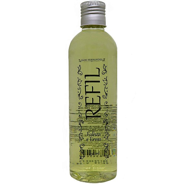 Refil sabonete líquido Dani Fernandes folhas e ervas 250 ml
