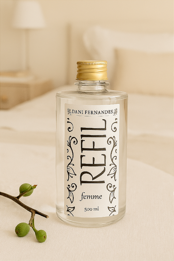 Refil sabonete líquido Dani Fernandes tênue 500 ml