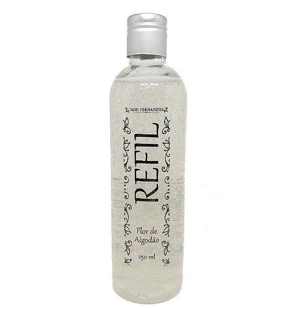 Refil sabonete líquido Dani Fernandes flor de algodão glitter 250 ml