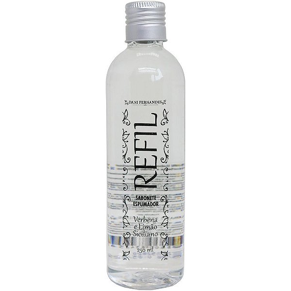Refil sabonete espumador Dani Fernandes verbena e limão siciliano 250 ml