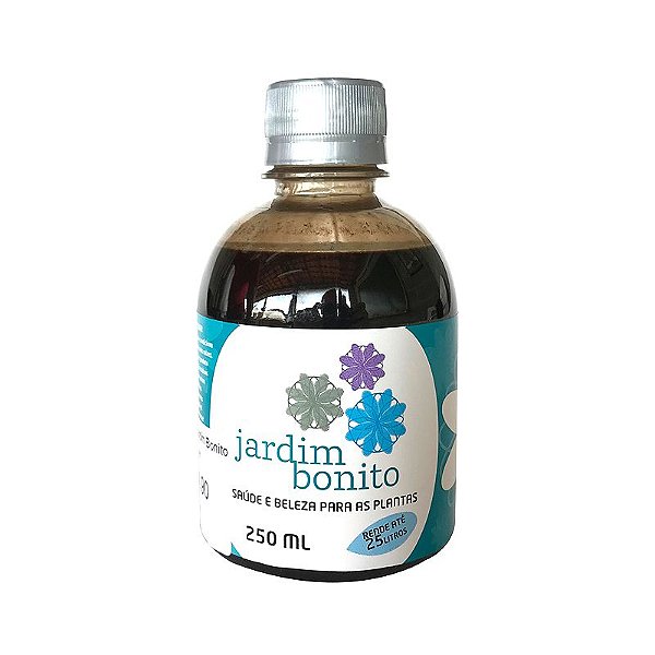 Fertilizante Orgânico Mineral Jardim Bonito - 250ml - 10ml por litro de água a cada 15 dias. Se usado em apenas uma planta, dura 1 ano. Em São Leopoldo no Bairro Rio Branco.