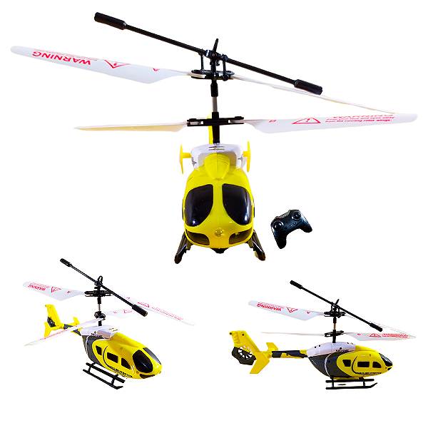 Brinquedo Helicóptero de Controle Remoto Recarregável Direcional