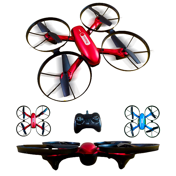 Drone Quadricoptero Infantil C/Luzes Controle Remoto Manobra