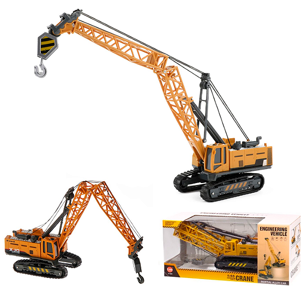 Máquinas Miniatura Escavadeira Guindaste Escala 1:50