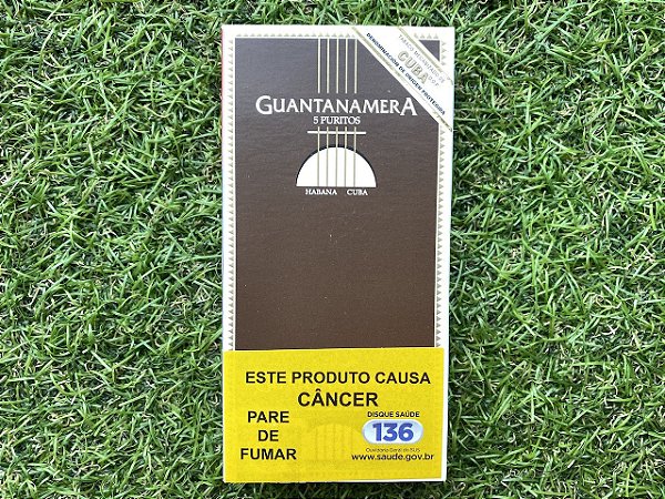 Charuto Cubano Guantanamera Puritos - Petaca com 5