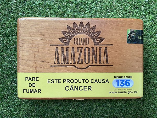 Charuto Brasileiro Grand Amazônia Robusto - Caixa Com 10