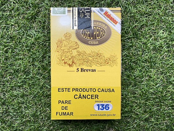 Charuto Cubano Jose L. Piedra Brevas - Petaca Com 5