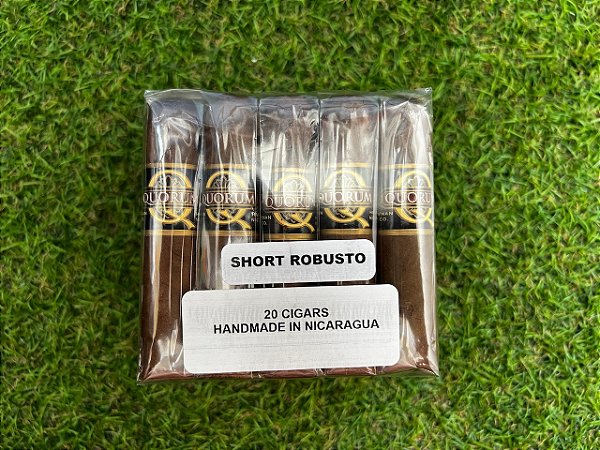 Charuto Quorum Short Robusto - Maço com 20