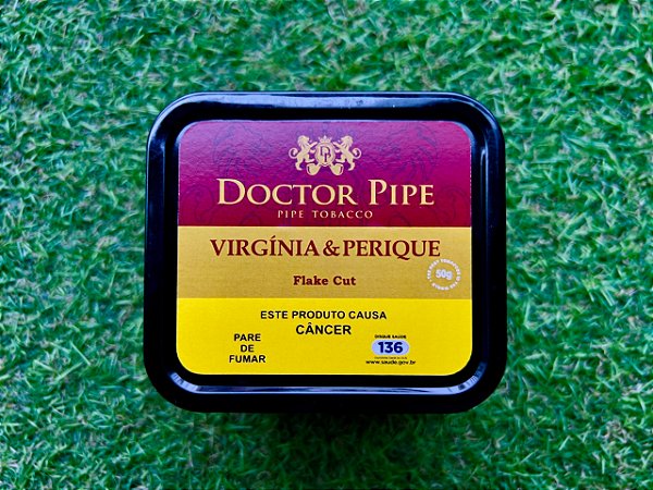 Para Cachimbo Doctor Pipe Virginia&Perique Flake - 50G