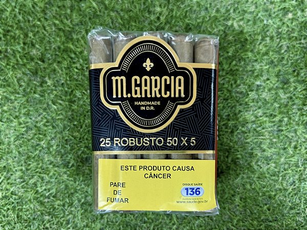 Charuto M. Garcia Robusto - Maço com 25