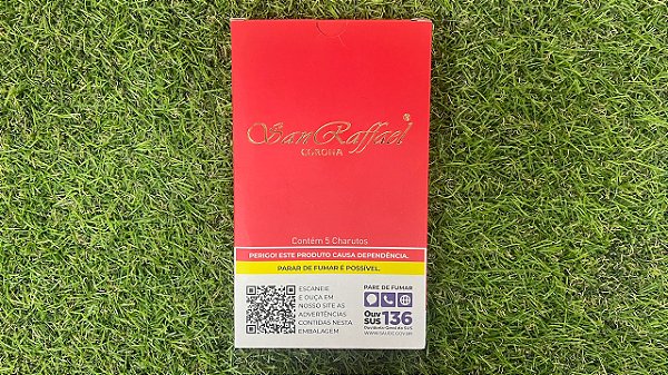 Charuto San Raffael Red (Tradicional) - Petaca com 5