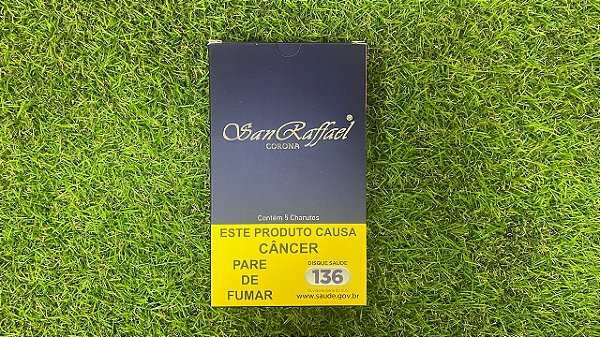 Charuto San Raffael Azul (Vanilla) - Petaca com 5