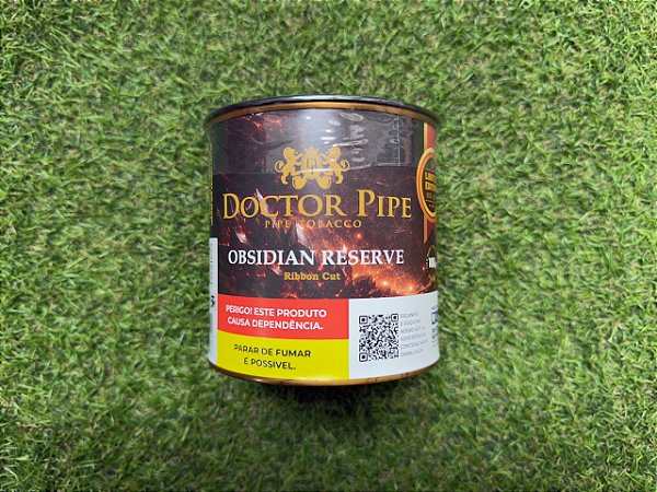 Para Cachimbo Doctor Pipe Obsidian Reserve - Lata 100g
