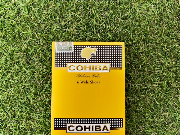 Charuto Cohiba Wide Shorts - Petaca com 6