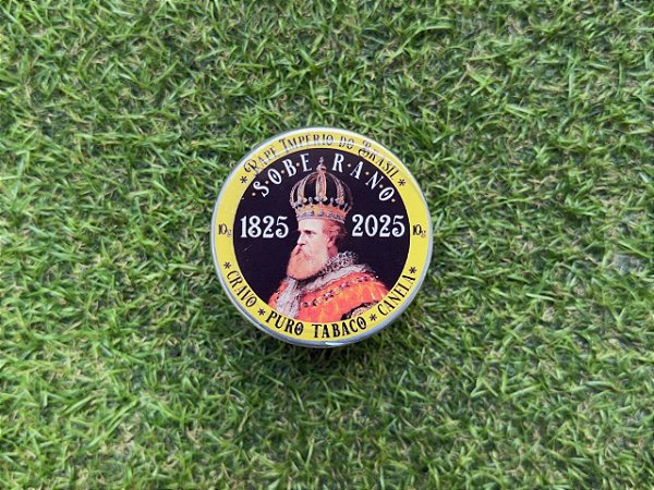 Rapé Imperio do Brasil Soberano Cravo e Canela Bicentenario Dom Pedro II - 10g