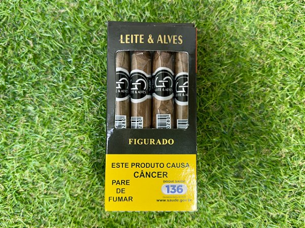 Charuto Leite & Alves Figurado Medium Filler - Maço com 12