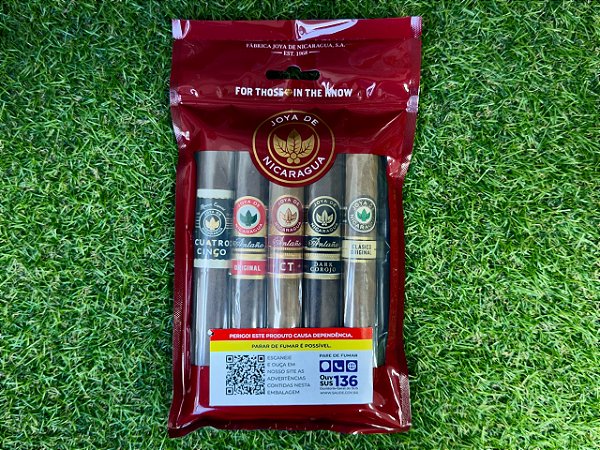 Sampler Joya de Nicaragua Mixed Go Pack - 5 Charutos