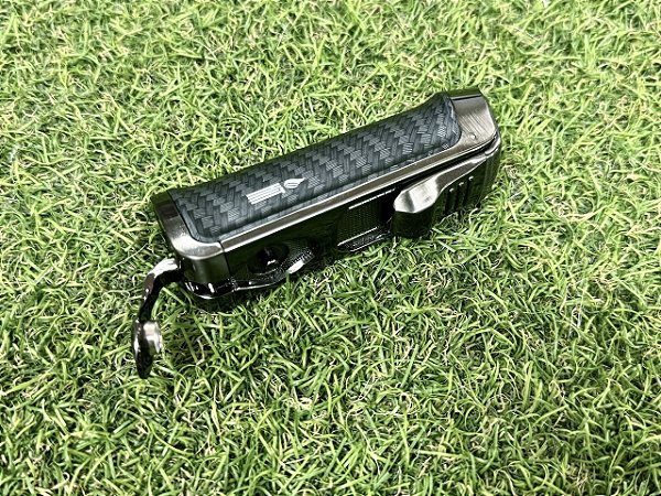 Isqueiro Maçarico HIT Tri Chamas  Com Furador Carbon