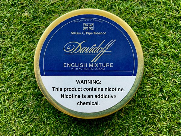 Tabaco para Cachimbo Davidoff English Mixture - Lata 50g