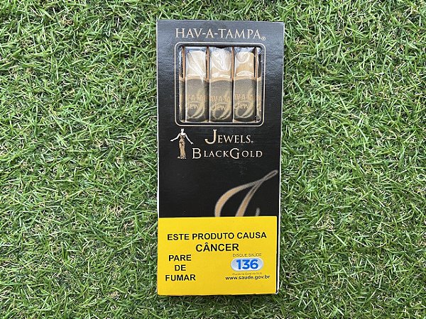 Cigarrilha Hav A Tampa Jewels BlackGold - Petaca com 5