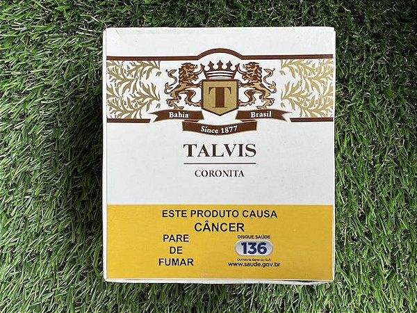 Cigarrilha Talvis Coronita Chocolate - Caixa com 60