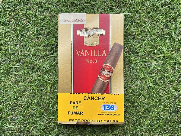 Charuto Handelsgold Nº 8 Vanilla - Petaca com 5