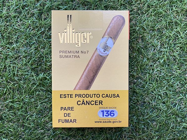 Charuto Villiger Premium Nr.7 - Petaca com 5