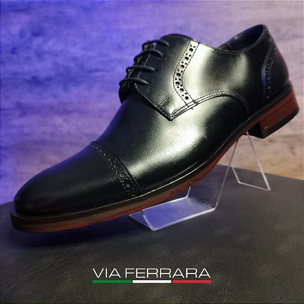 SAPATO SOCIAL DERBY PRETO 60486