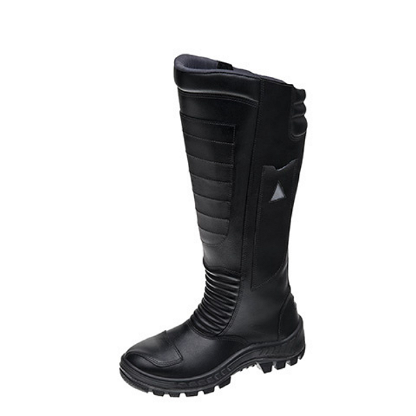 COTURNO DE SEGURANÇA MARLUVAS 50C32 BICO DE PVC COURO RELAX COM ZIPER C.A 17163