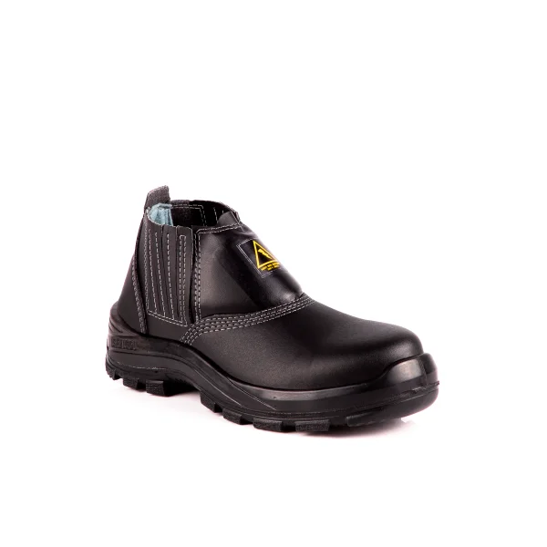 BOTA DE SEGURANÇA BRACOL 4018BELF1600EL BICO COMPOSITE MICROFIBRA PRETO C.A 38530