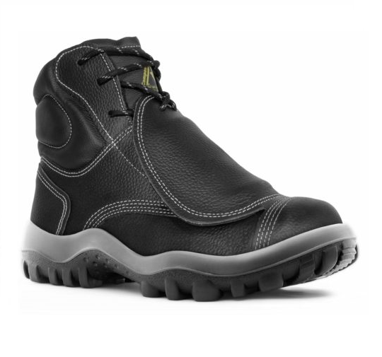 BOTA DE SEGURANÇA SAFETLINE 4857ME-15/EL/HT BICO COMPOSITE ANTIPERFURANTE E PROTETOR METATARSO C.A 40243