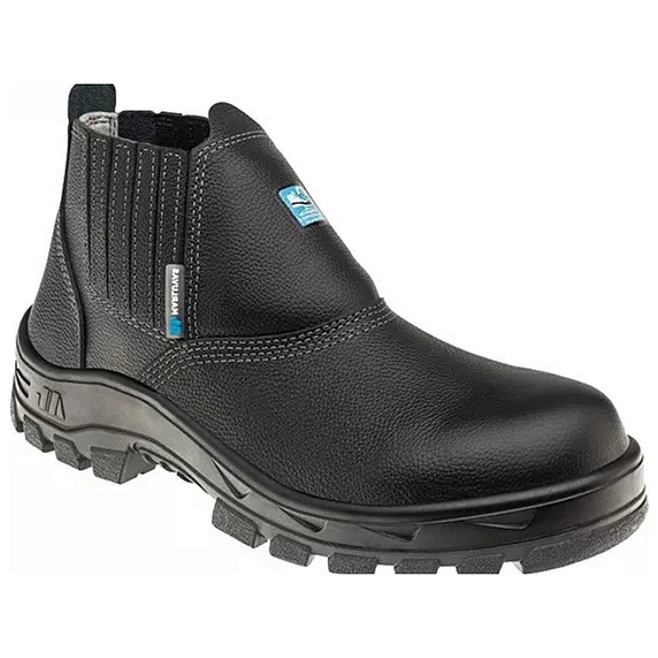 BOTA DE SEGURANÇA MARLUVAS ELASTICO 50B19M-C BICO COMPOSITE COURO RELAX C.A 45694