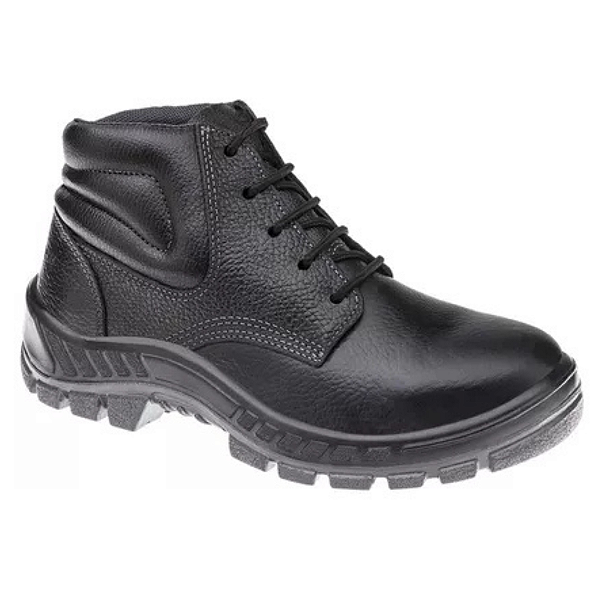 BOTA DE SEGURANÇA MARLUVAS 50B22M-BP BICO PVC COURO PRETO RELAX C.A 46492