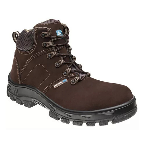 BOTA DE SEGURANÇA MARLUVAS 50B26V-CPAP BICO COMPOSITE COURO MARROM RELAX C.A 47482