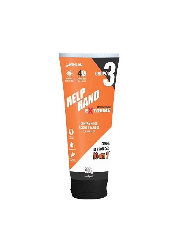 CREME DE PROTEÇÃO EXTREMA HELP HAND GRUPO 3 HENLAU C.A 39091