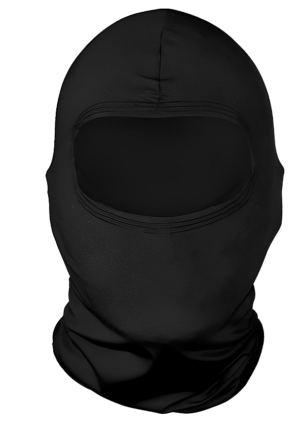 BALACLAVA TIPO NINJA MONDIAL SAFETY EM HELANCA PRETO CA 44963
