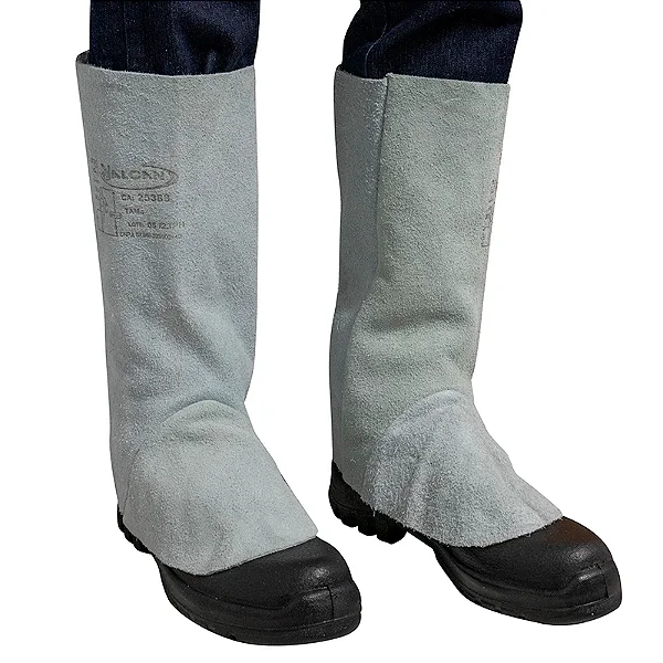 PERNEIRA DE RASPA SOLDADOR 43CM FECHAMENTO EM VELCRO VALCAN CA 25388