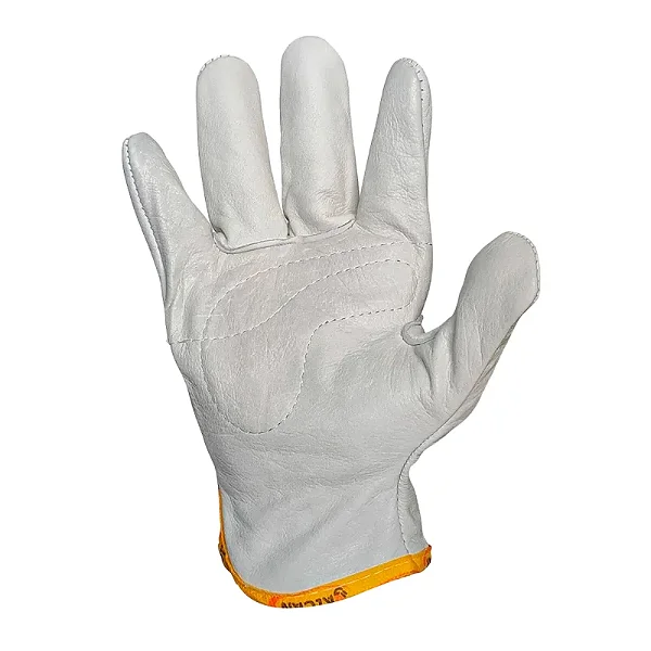 LUVA PETROLEIRA VAQUETA TOTAL PUNHO 7CM VALCAN CA 16474