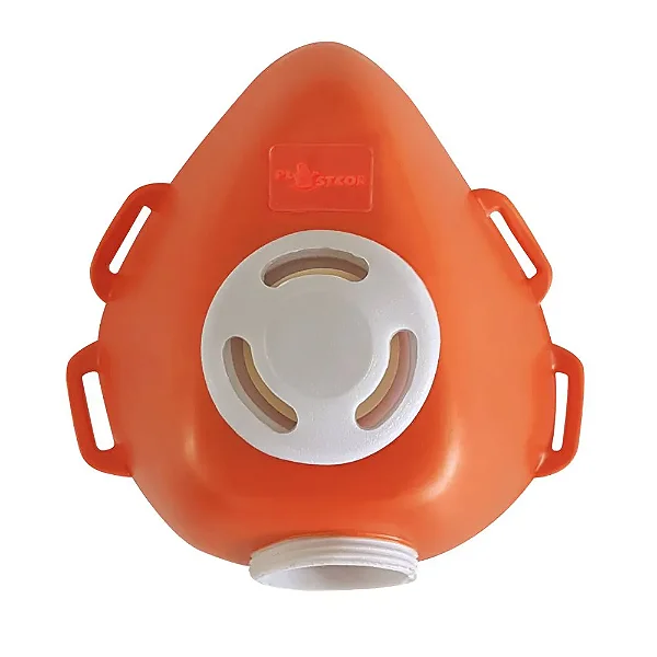 RESPIRADOR 1/4 FACIAL PLASTCOR COM 1 FILTRO INCLUSO VO/GA CA 39428